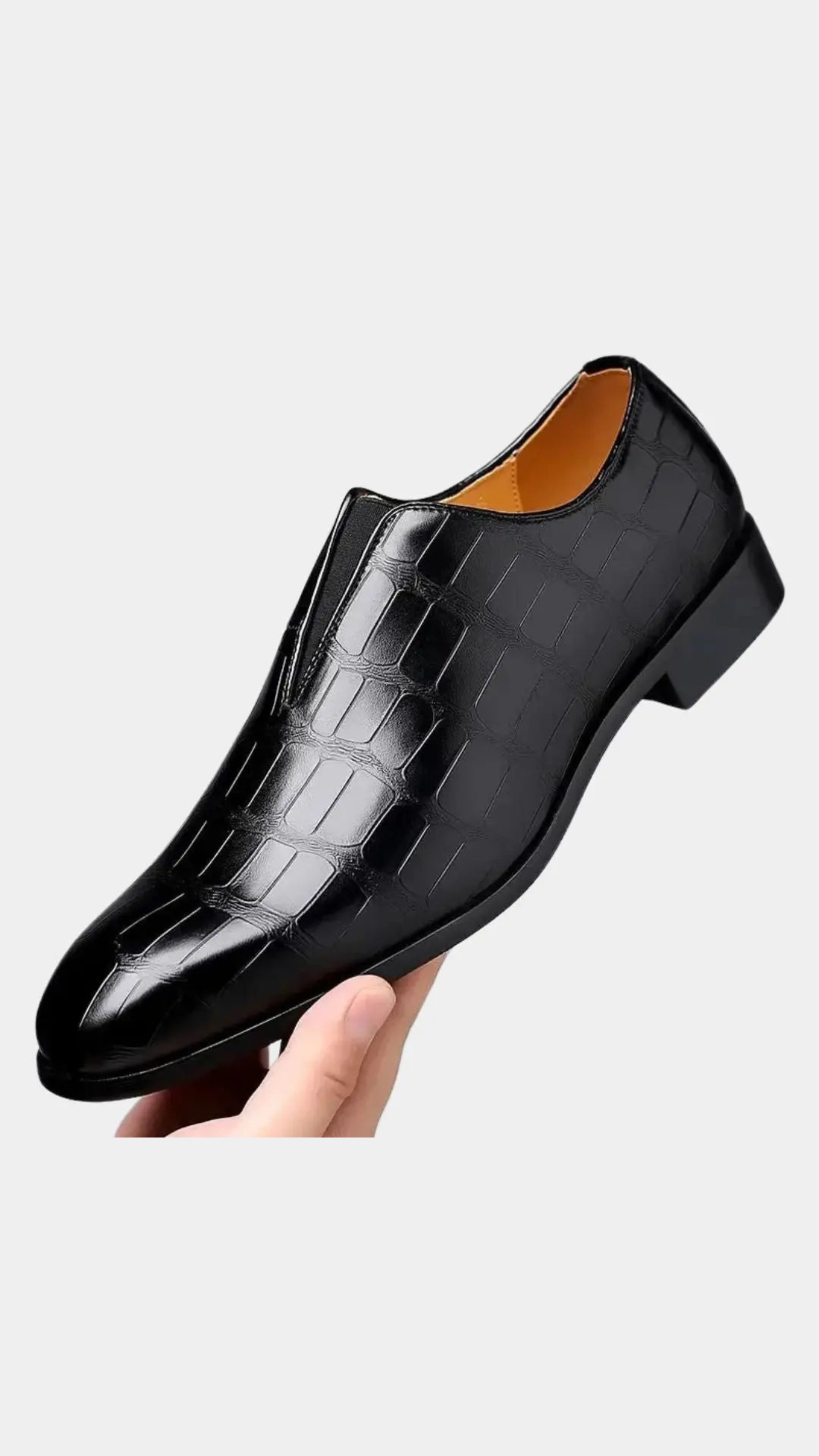 Sovereign Leather Slip-Ons