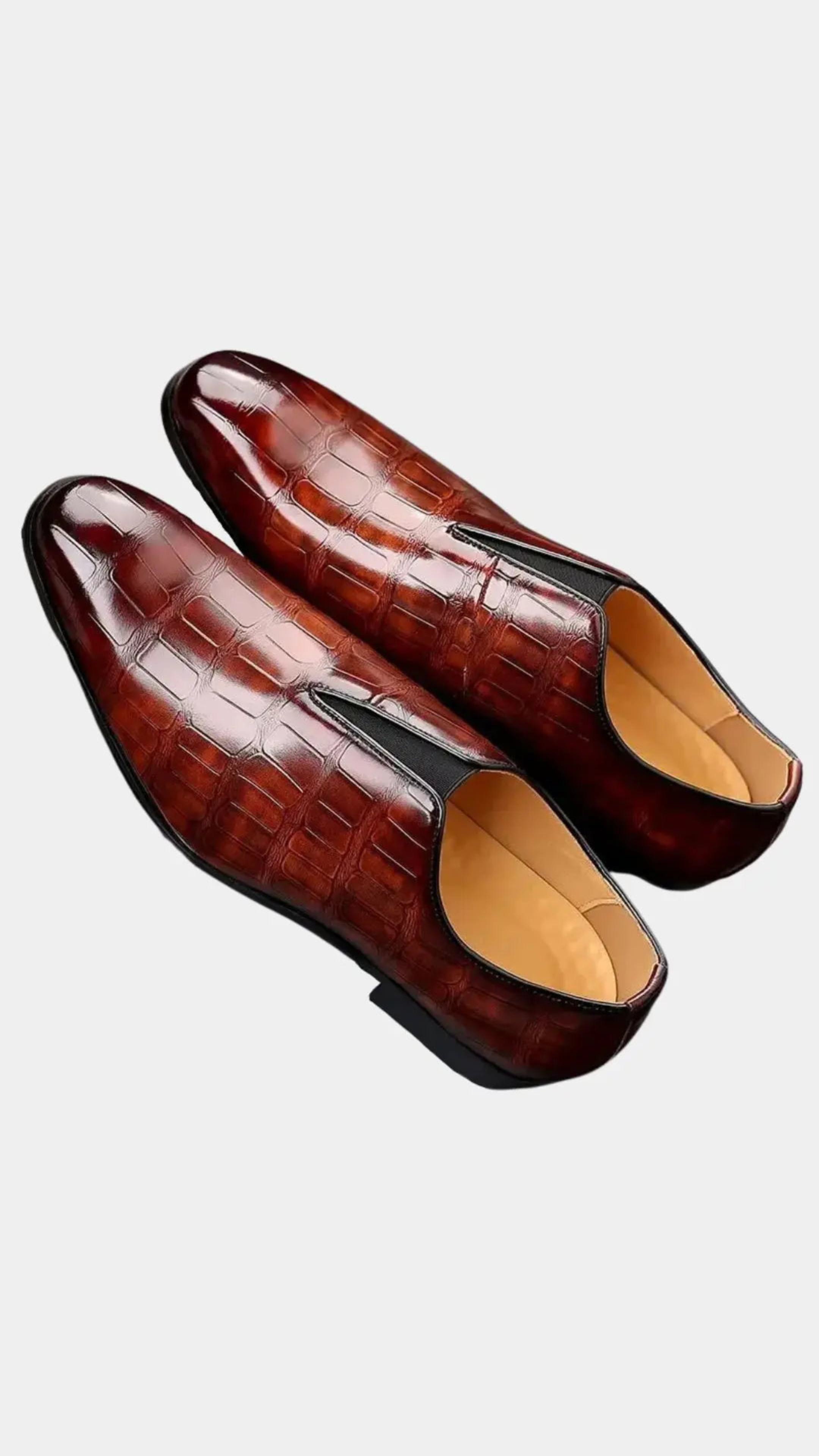 Sovereign Leather Slip-Ons