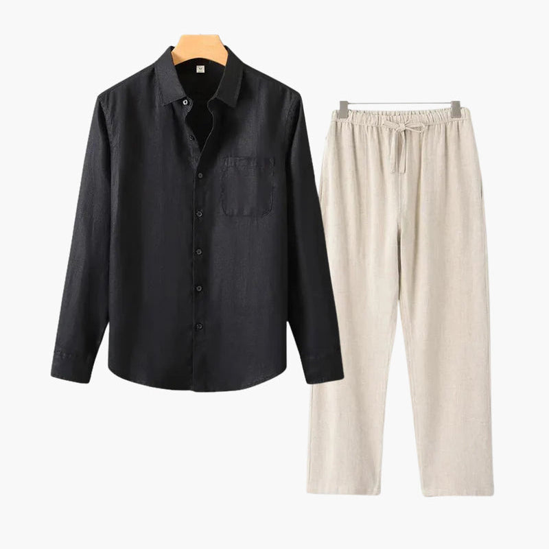 Torino Linen Set (Long Sleeves)
