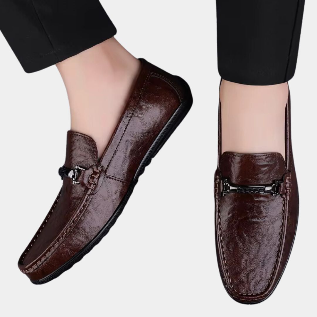 Bourne and Mason Elegant Leather Loafers