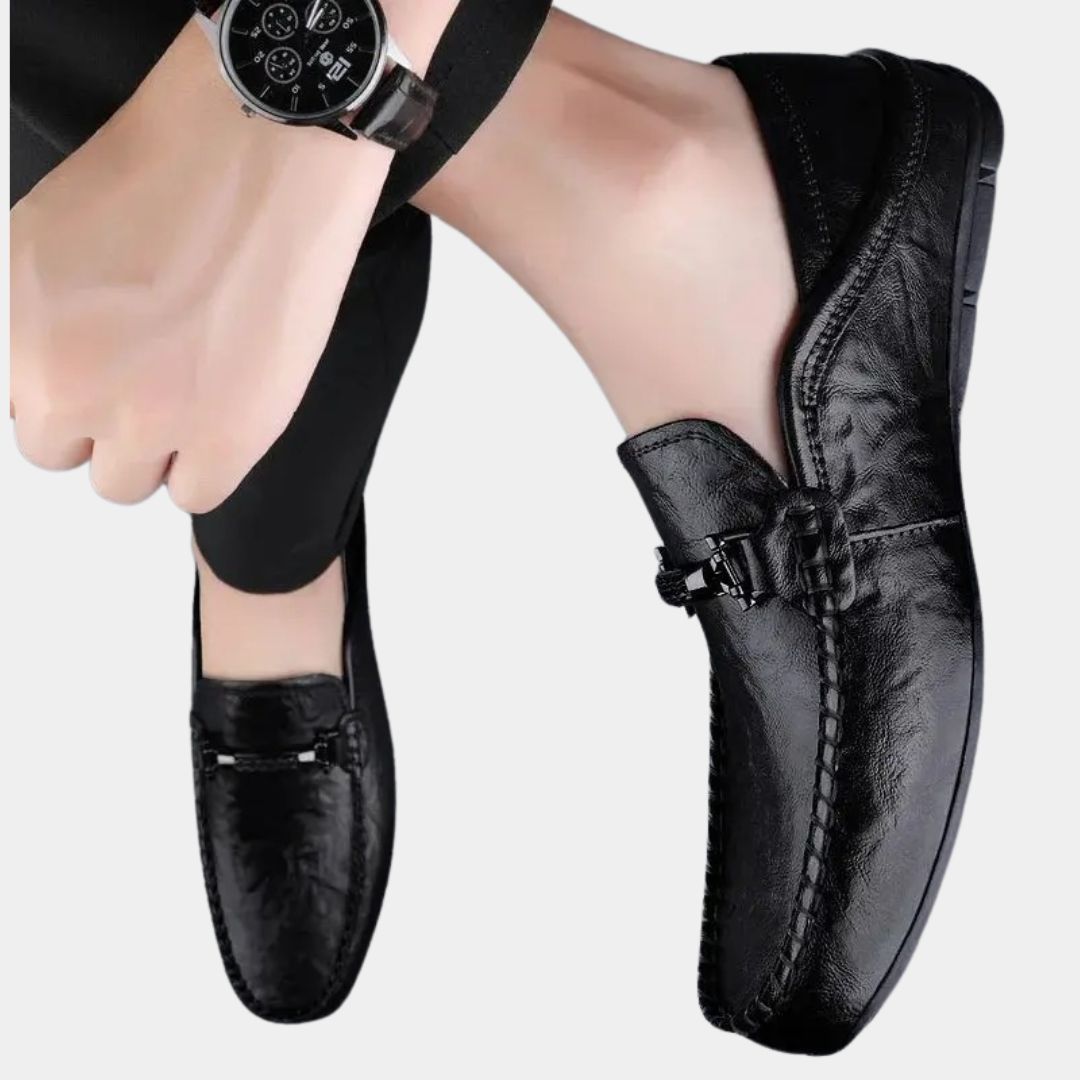 Bourne and Mason Elegant Leather Loafers