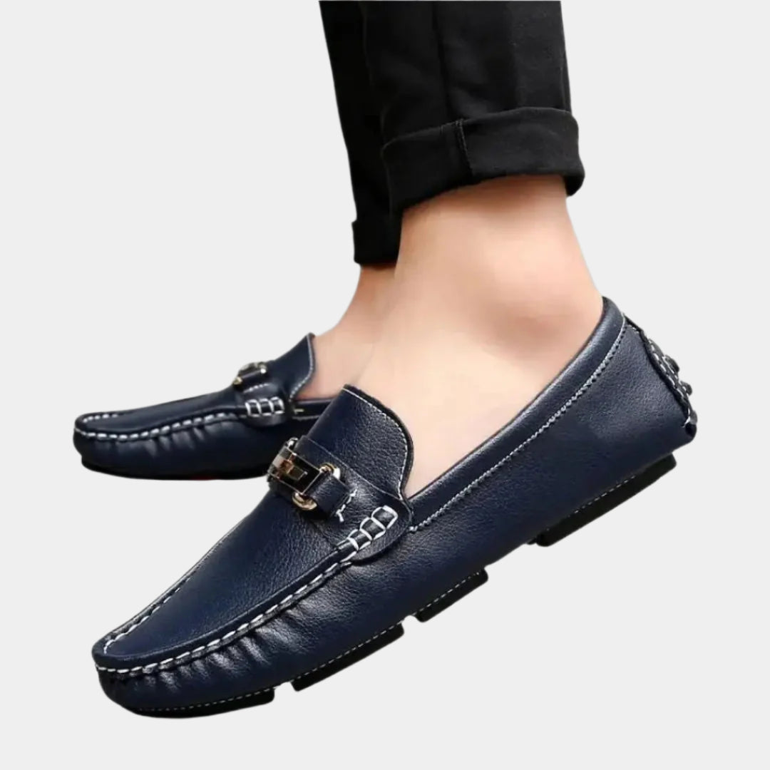 Elegant Full-Grain Leather Loafers