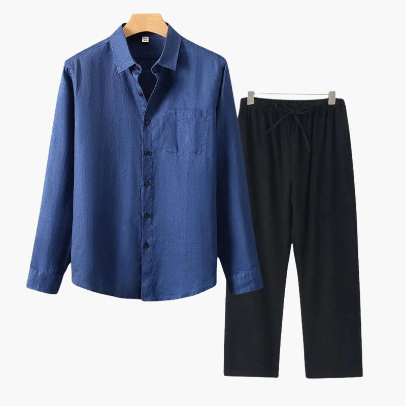 Torino Linen Set (Long Sleeves)
