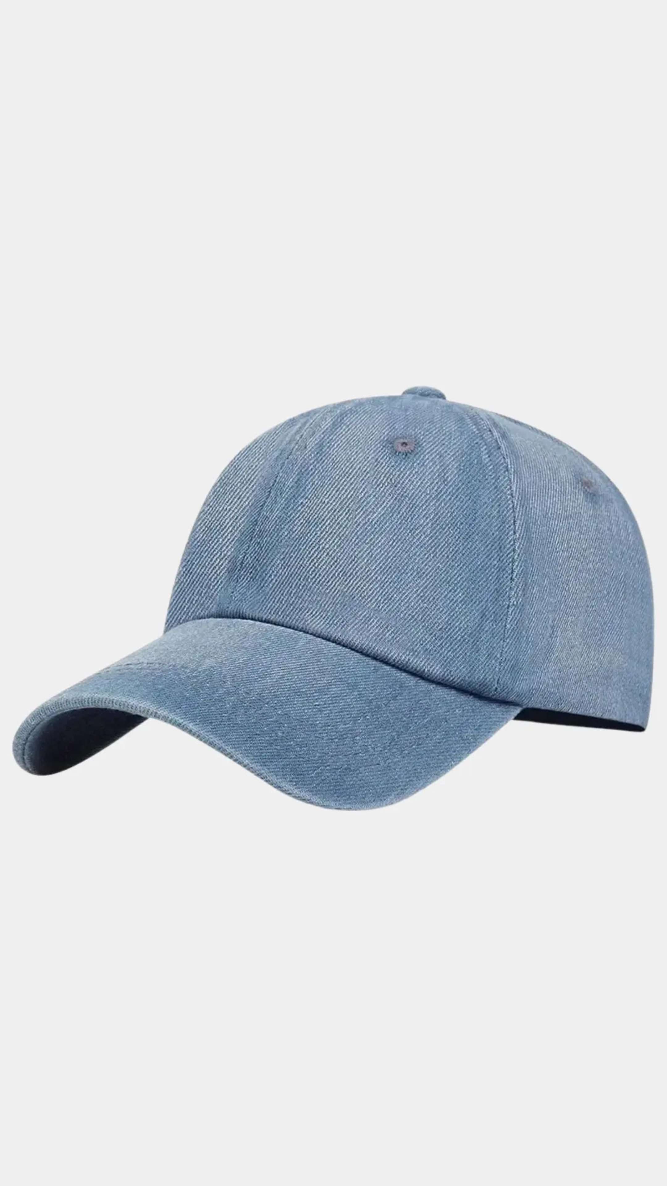 Minimalist Oxford Denim Cap