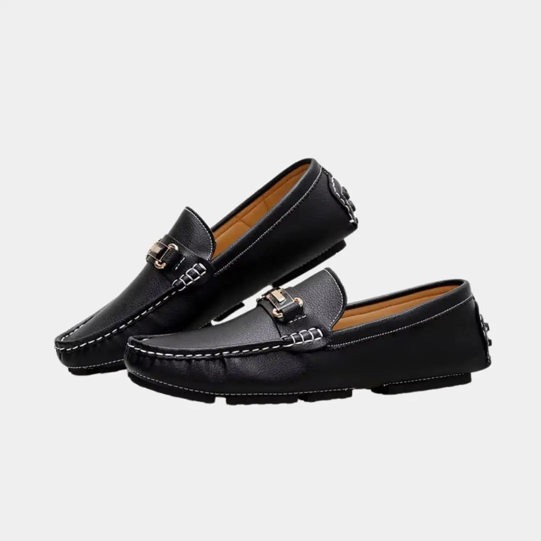 Elegant Full-Grain Leather Loafers